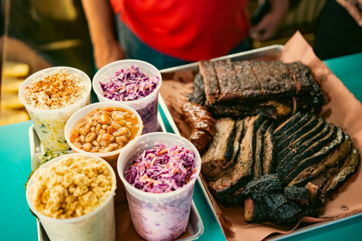 Different types of food