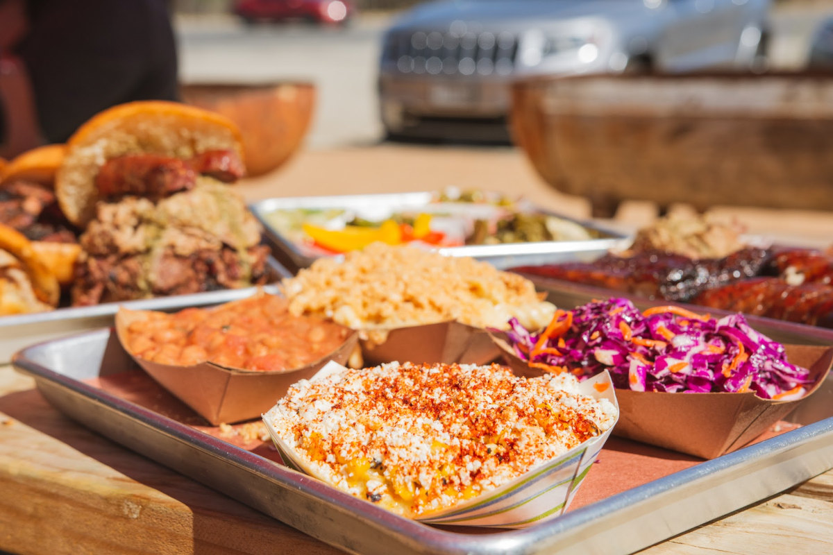 Different types of food on the table